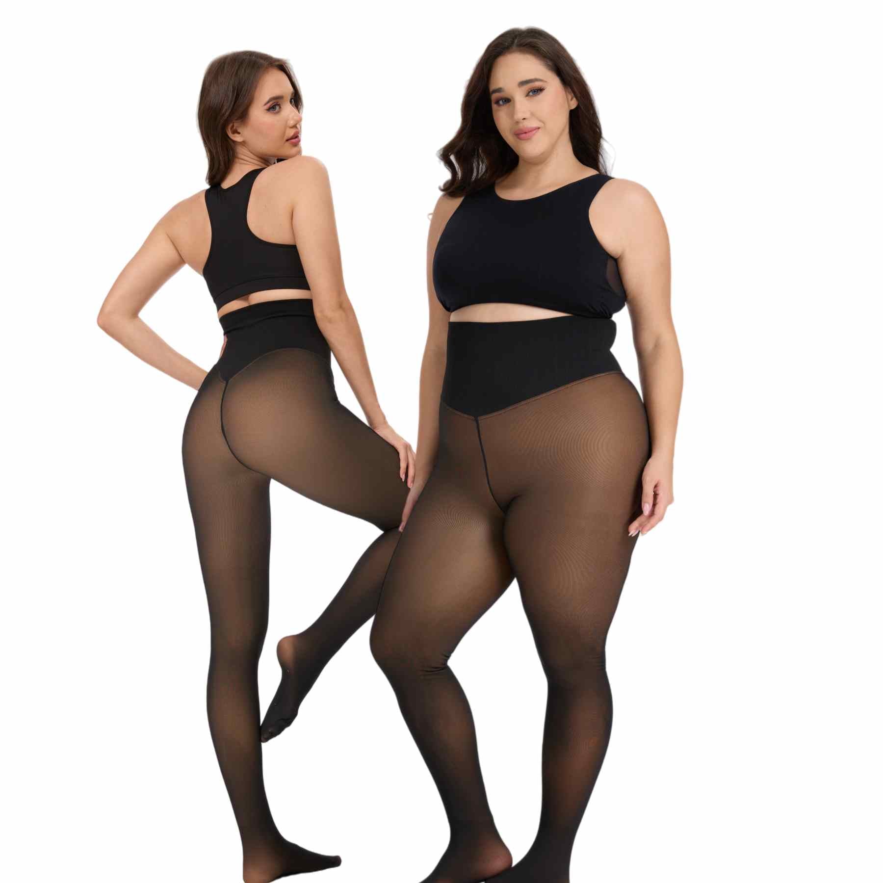 Cloudysheer – Fake-Sheer Thermal Tights