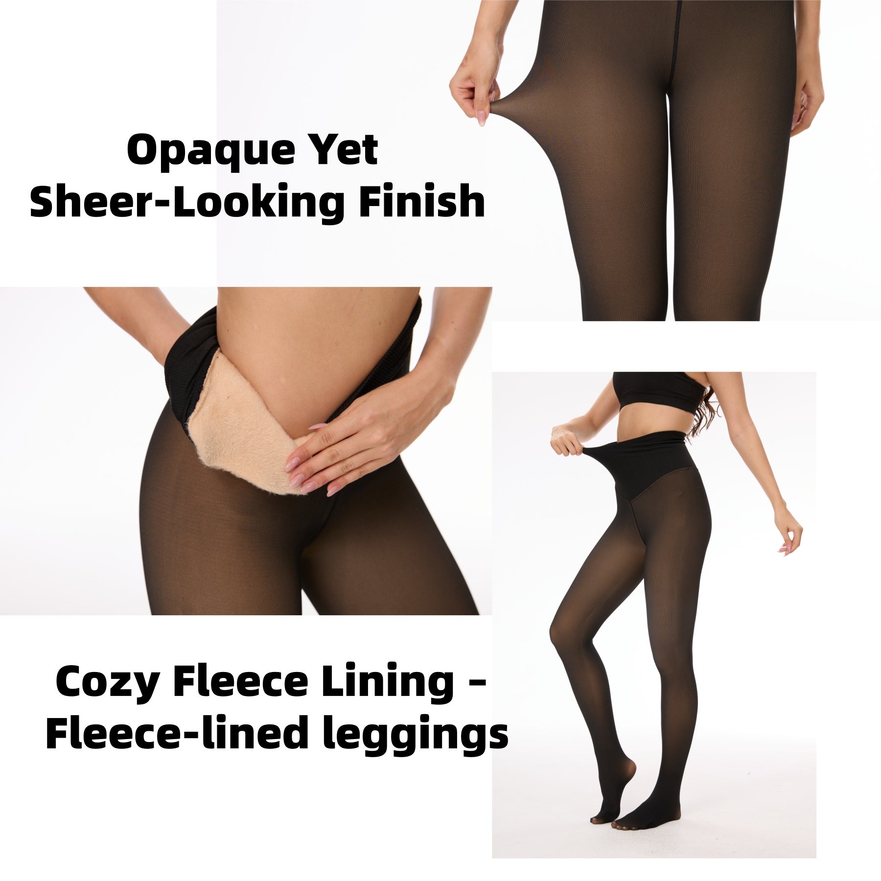 Cloudysheer – Fake-Sheer Thermal Tights
