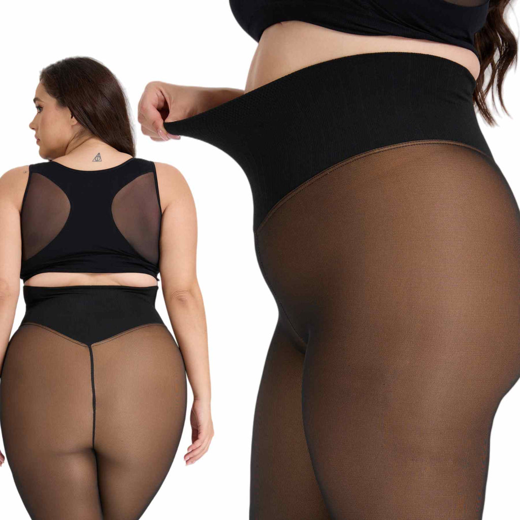 Cloudysheer – Fake-Sheer Thermal Tights