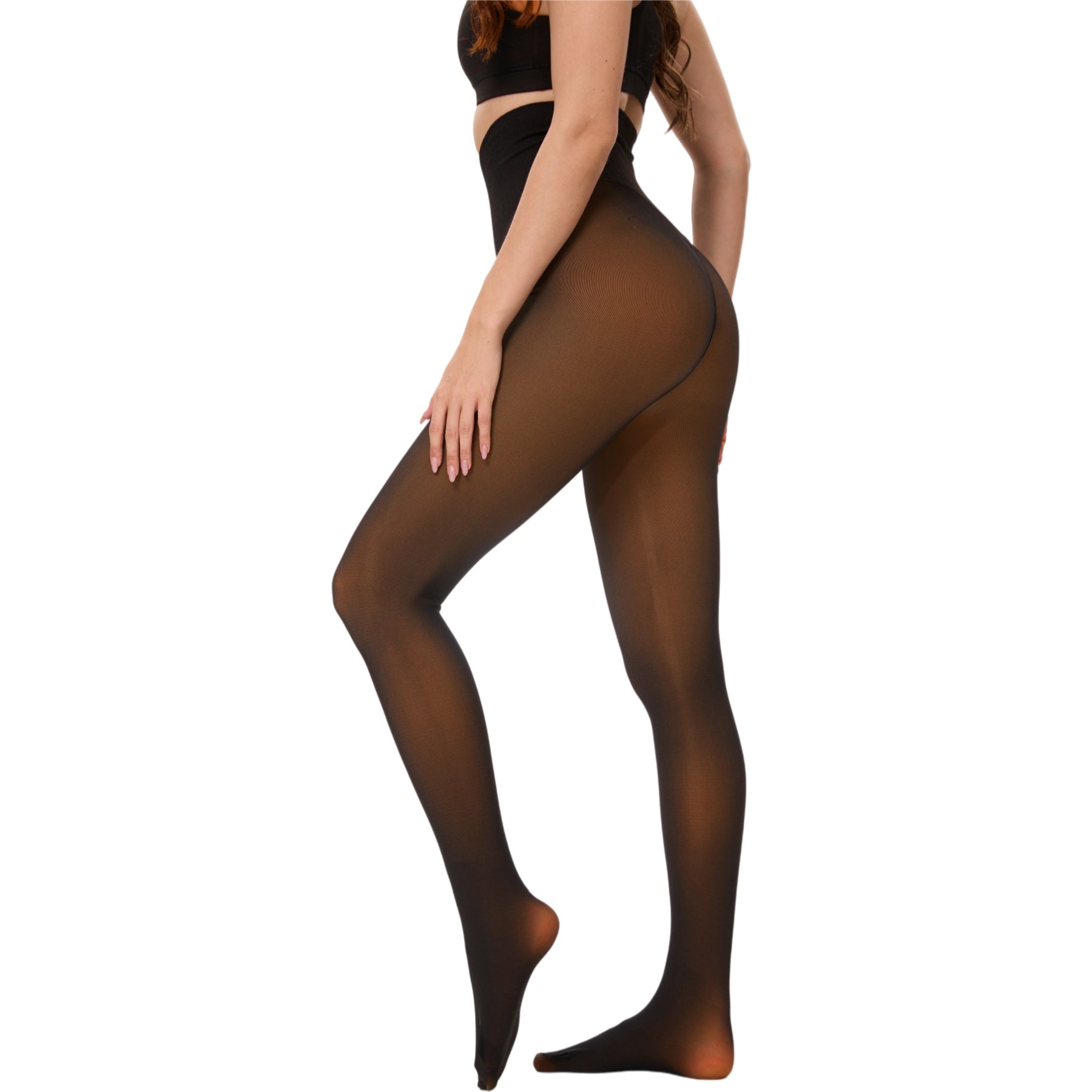 Cloudysheer – Fake-Sheer Thermal Tights